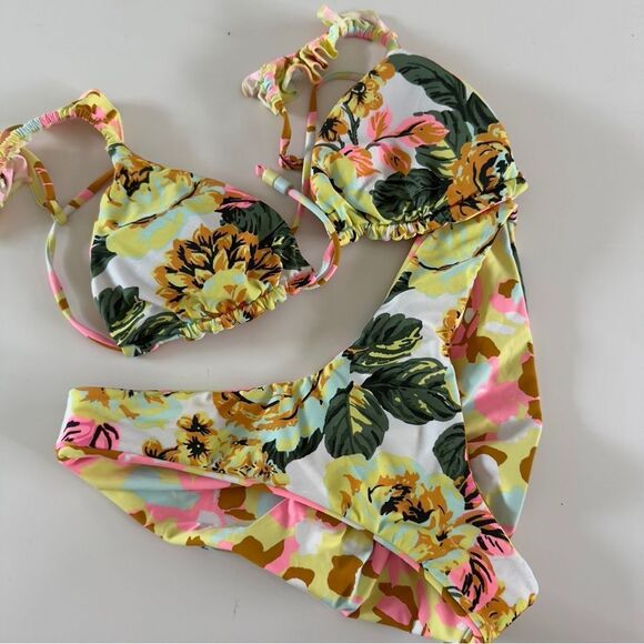 ⭕️ Maaji Bikini Swim Suit Peace Out 2 Way Large - Picture 5 of 6